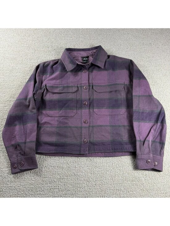 The North Face Tops - The North Face Valley Flannel Shirt Sweater Purple Women’s Size Medium